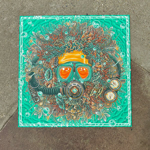 Kona Ripple “Touch of Green” Screenprint | Luke Martin (MD)