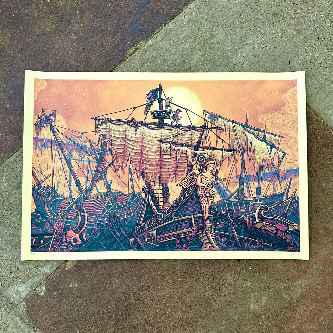 Long Road to Ruin Screenprint | Luke Martin (MD)