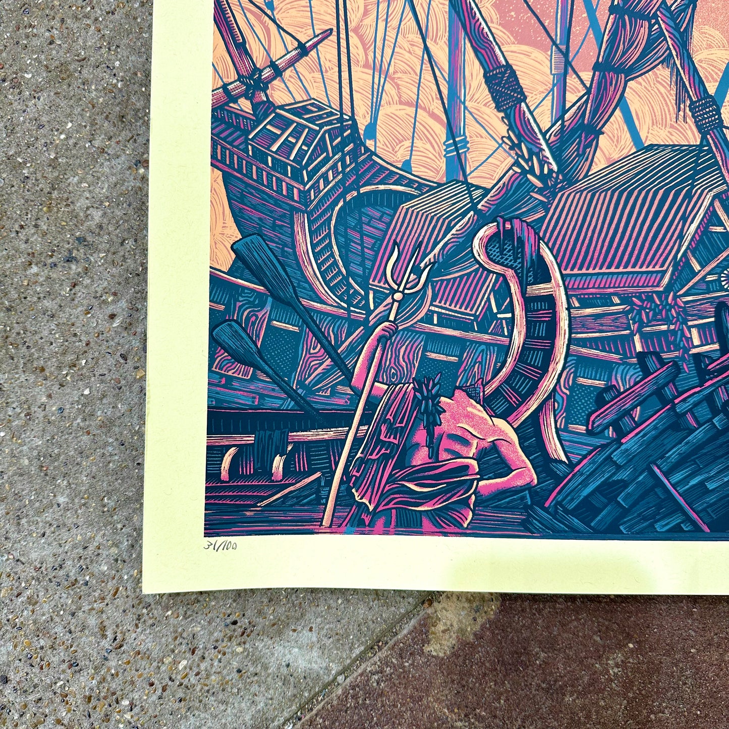 Long Road to Ruin Screenprint | Luke Martin (MD)