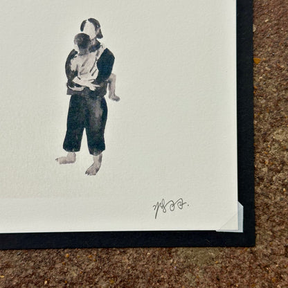 People of the Past Art Print | Yu Feng 馮羽 (Hong Kong)