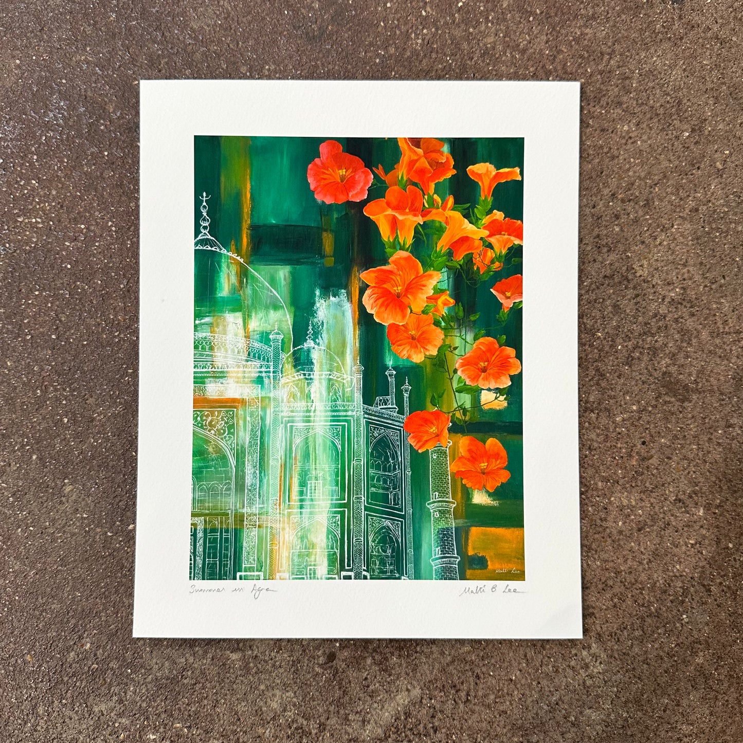 Summer in Agra Art Print | Malti B Lee (TX)