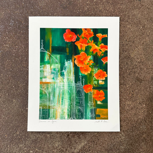 Summer in Agra Art Print | Malti B Lee (TX)