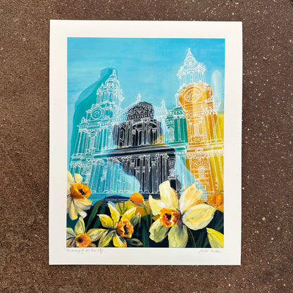 Re-Emerging in the City Art Print | Malti B. Lee (TX)