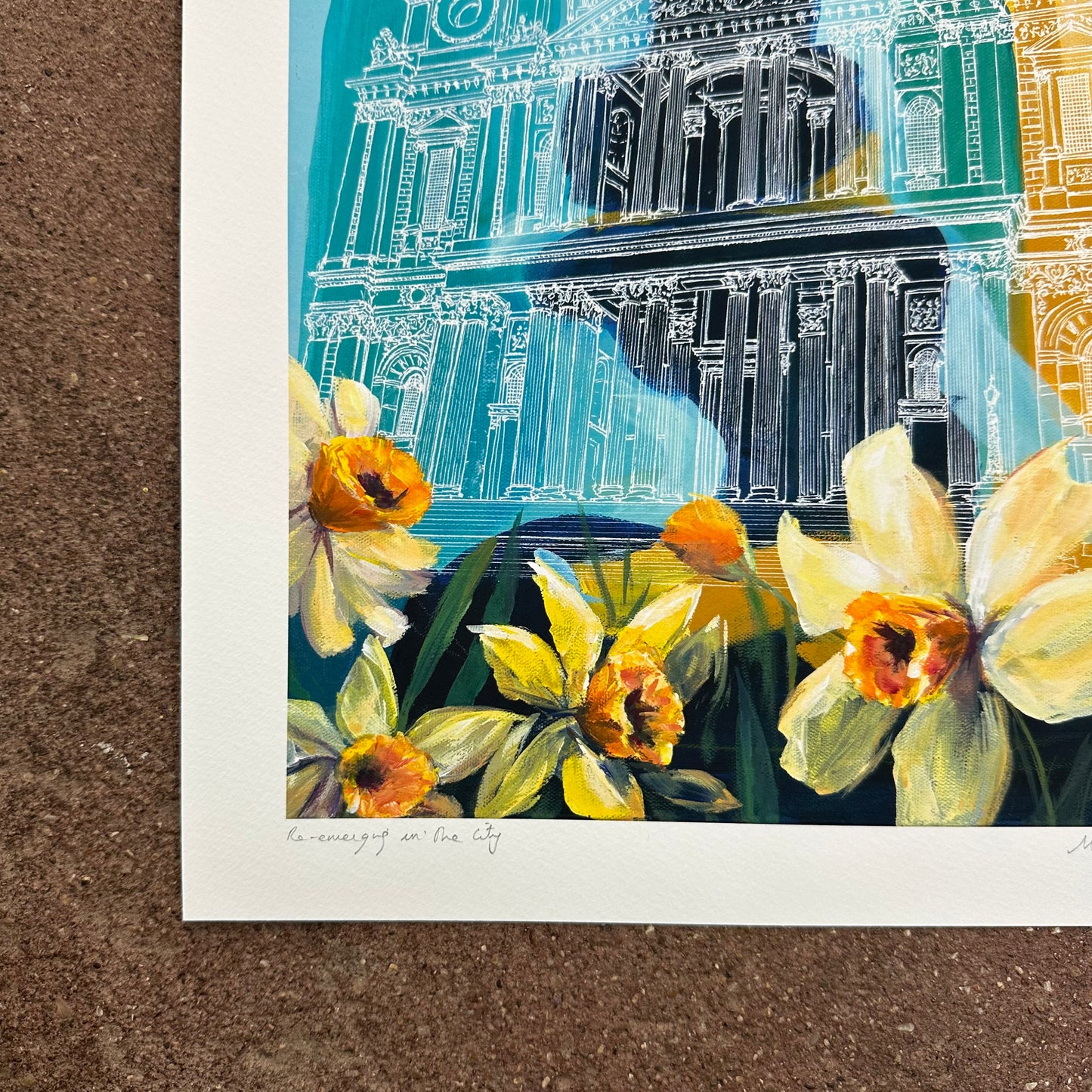 Re-Emerging in the City Art Print | Malti B. Lee (TX)