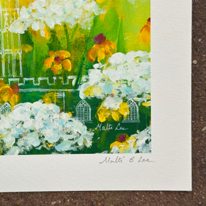 Spring Light at the Abbey Art Print | Malti B. Lee (TX)