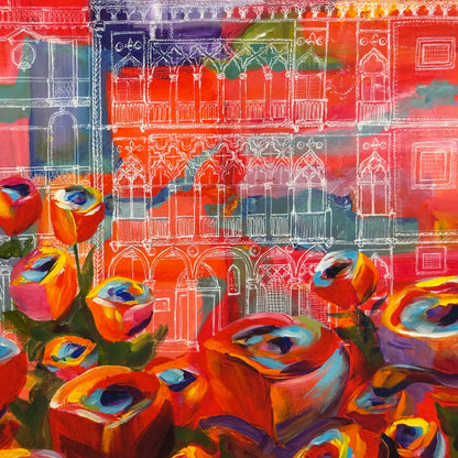 Memories from the Canal Art Print | Malti B. Lee (TX)
