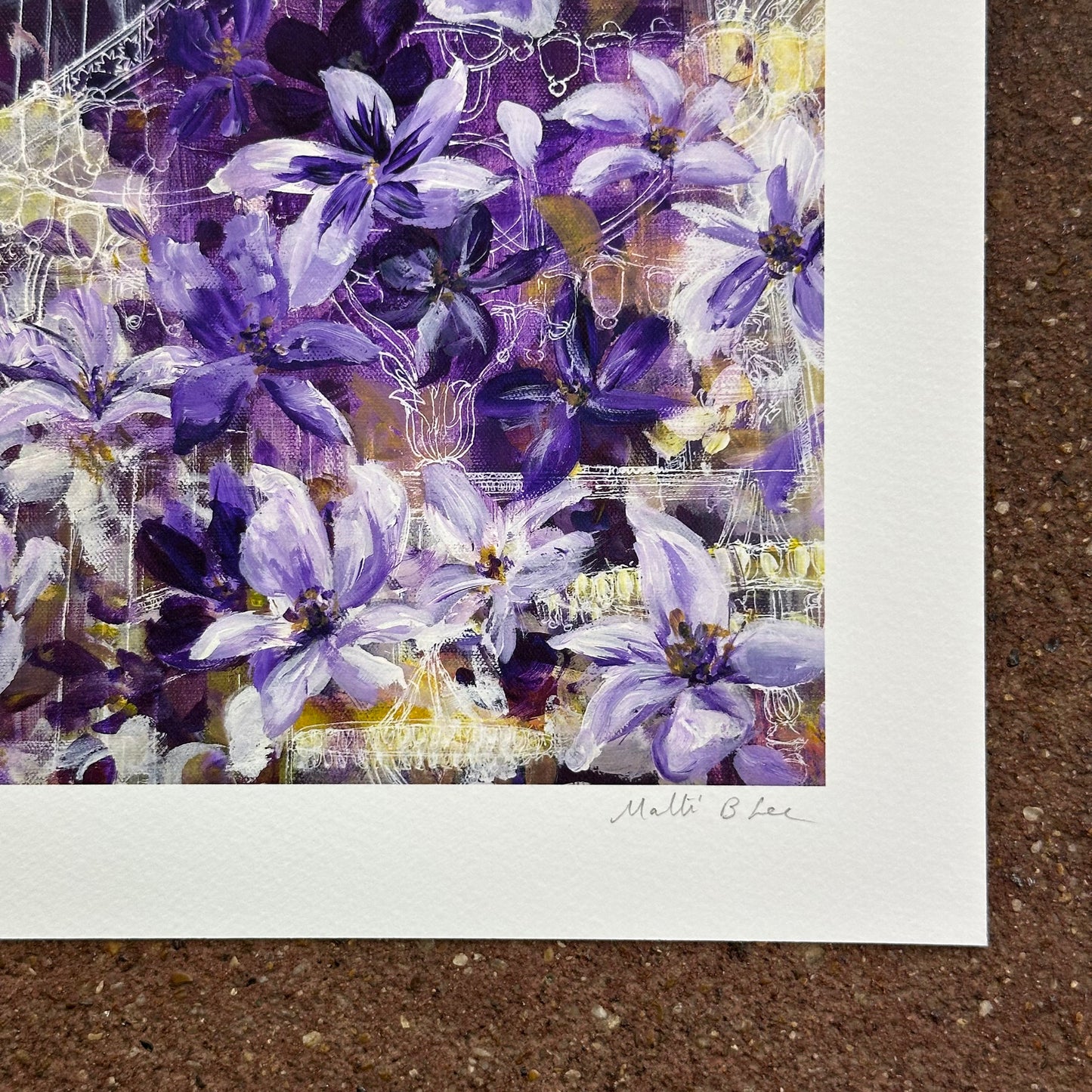 Pathway to the Sanctum  Art Print | Malti B. Lee (TX)
