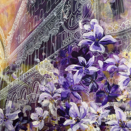 Pathway to the Sanctum  Art Print | Malti B. Lee (TX)