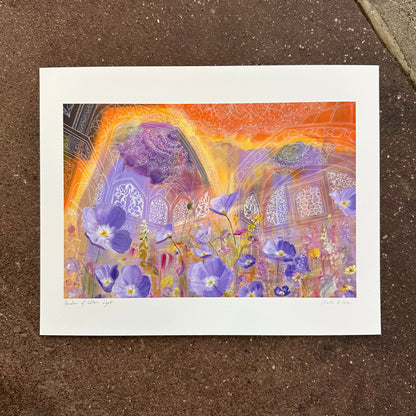 Garden of Golden Light Art Print | Malti B Lee (TX)