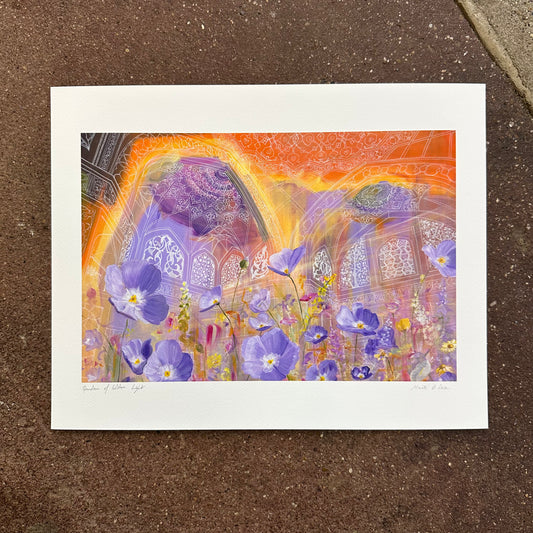 Garden of Golden Light Art Print | Malti B Lee (TX)