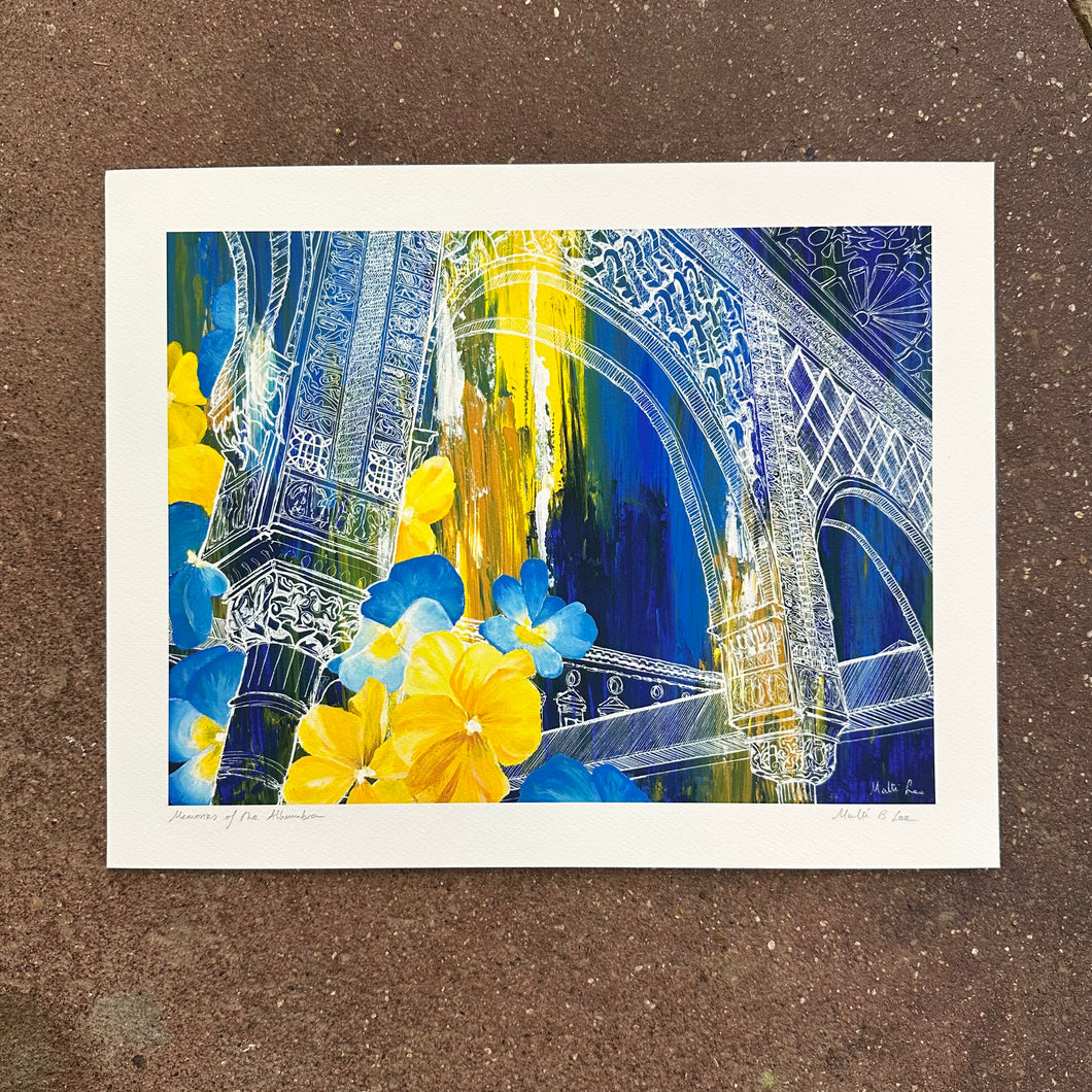 Memories of the Alhambra Art Print | Malti B. Lee (TX)