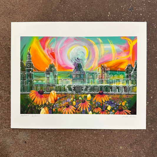 Napoleon’s Garden Art Print | Malti B Lee (TX)