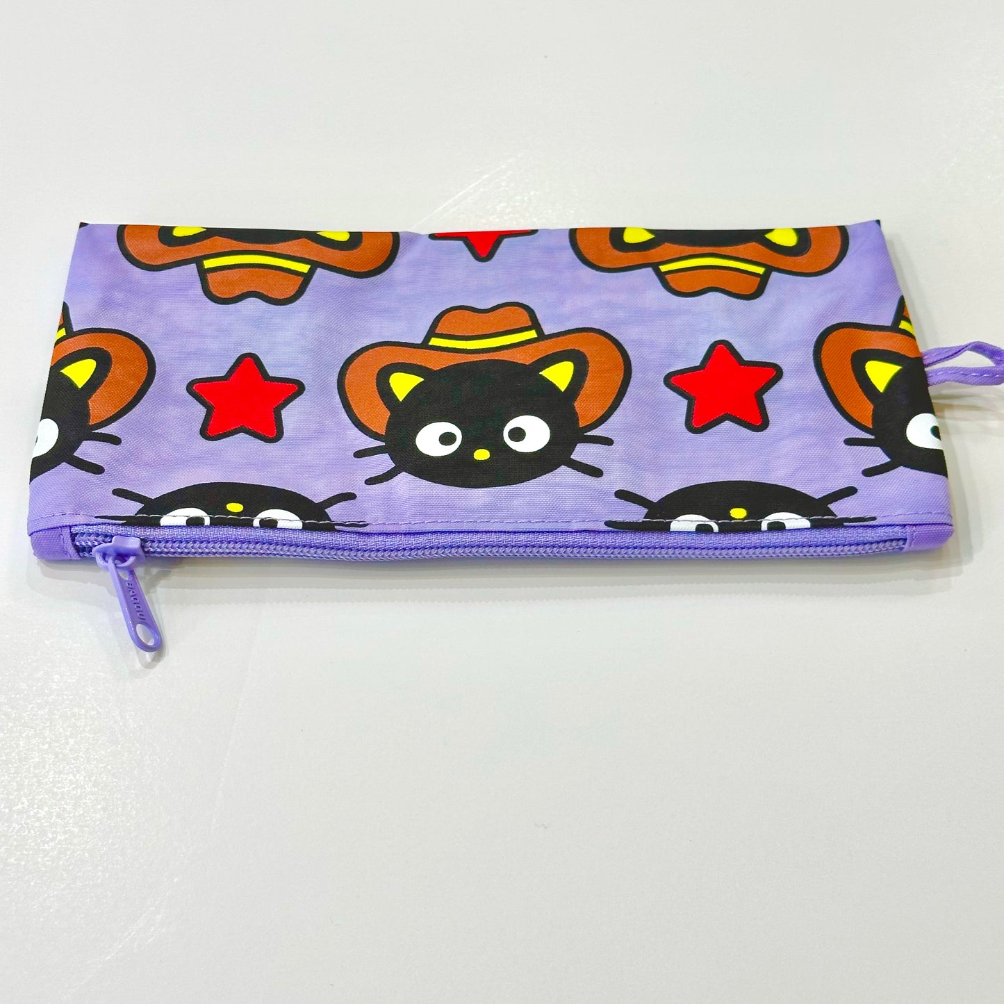 Chococat Flat Pouch | Western Series | Medium | Sanrio x Baggu (Ca)