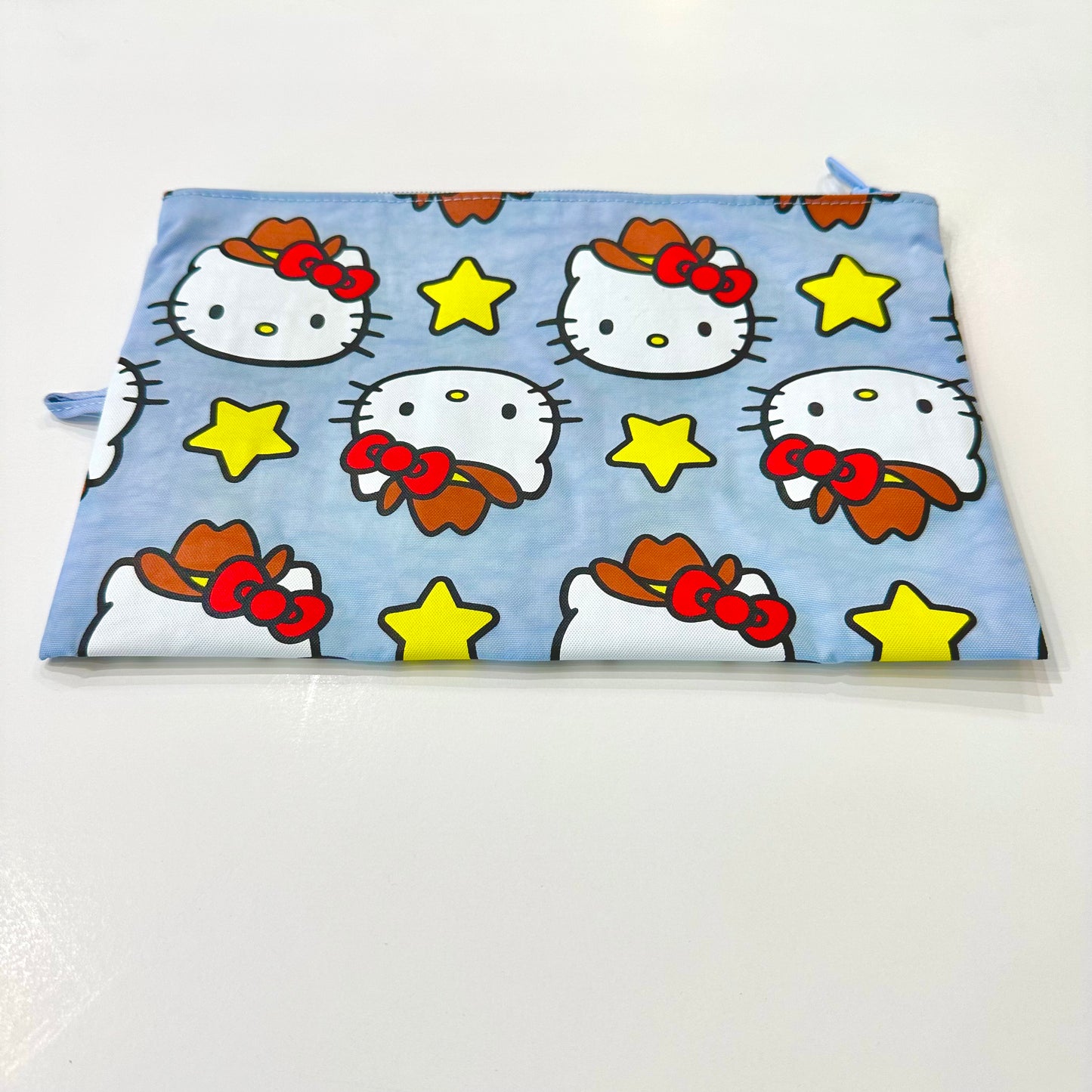 Hello Kitty Flat Pouch | Western Series | Large |  Sanrio x Baggu (Ca)
