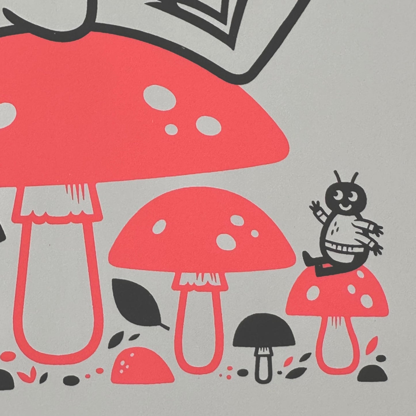 Portrait of the Artist En Repose Screenprint | The Little Friends of Printmaking (CA)