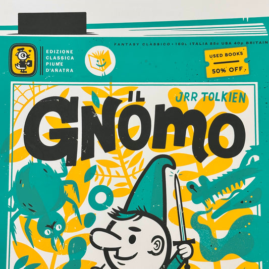 Il Gnomo Screenprint | The Little Friends of Printmaking (CA)
