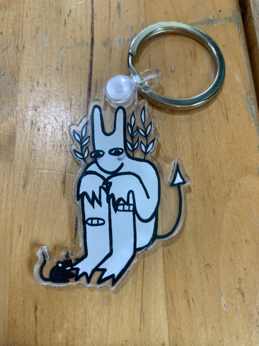 Rat Chat Keychain | Madison Grijalva (DTX)