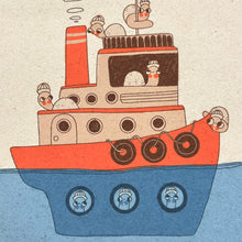 Load image into Gallery viewer, Snailors Art Print | Burger Babie | Addeline Griswold (IN)
