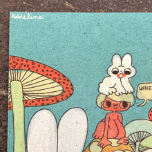 Load image into Gallery viewer, Where the Fuck Are We? Art Print | Burger Babie | Addeline Griswold (IN)
