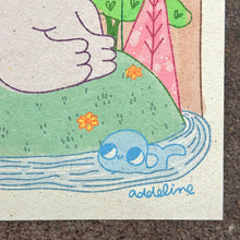 Load image into Gallery viewer, Don’t Ask Me to Do Sh*t Today Art Print | Burger Babie | Addeline Griswold (IN)
