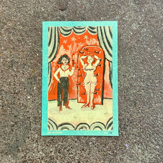 The Assistant Risograph Art Print | Jill Kittock (MN)