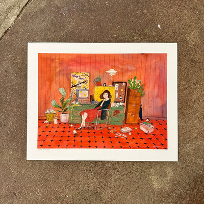 Hang in There! Art Print | Jill Kittock (MN)