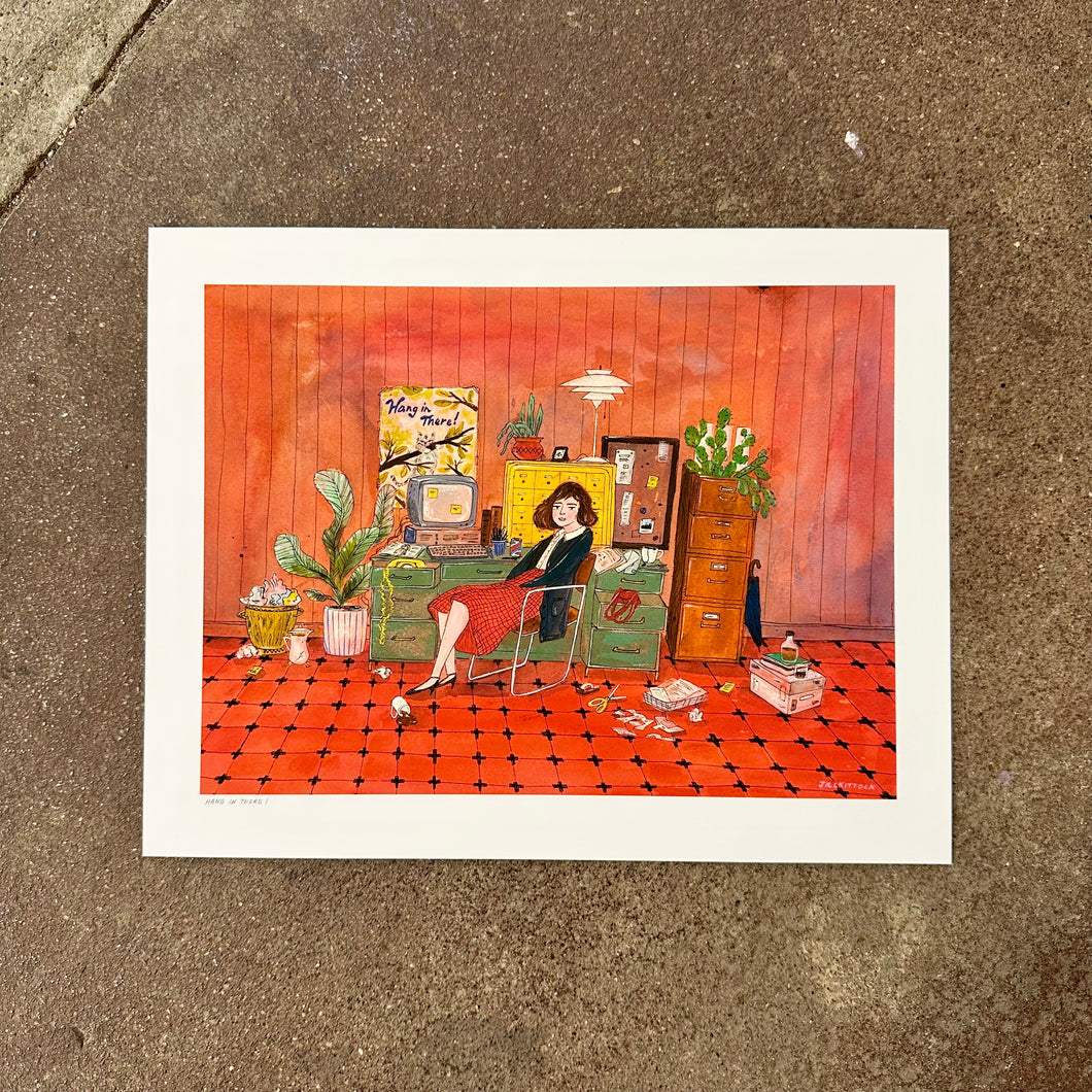 Hang in There! Art Print | Jill Kittock (MN)