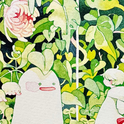 What Awaits Outside Art Print | Koyamori (CAN)