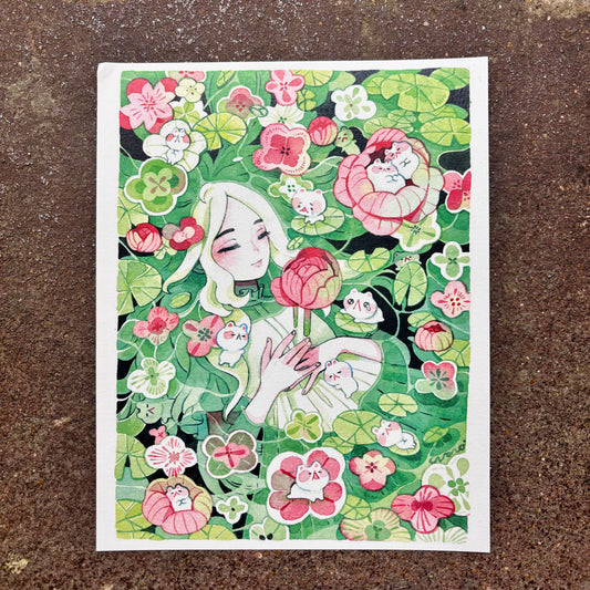 Ophelia Art Print | Koyamori (CAN)