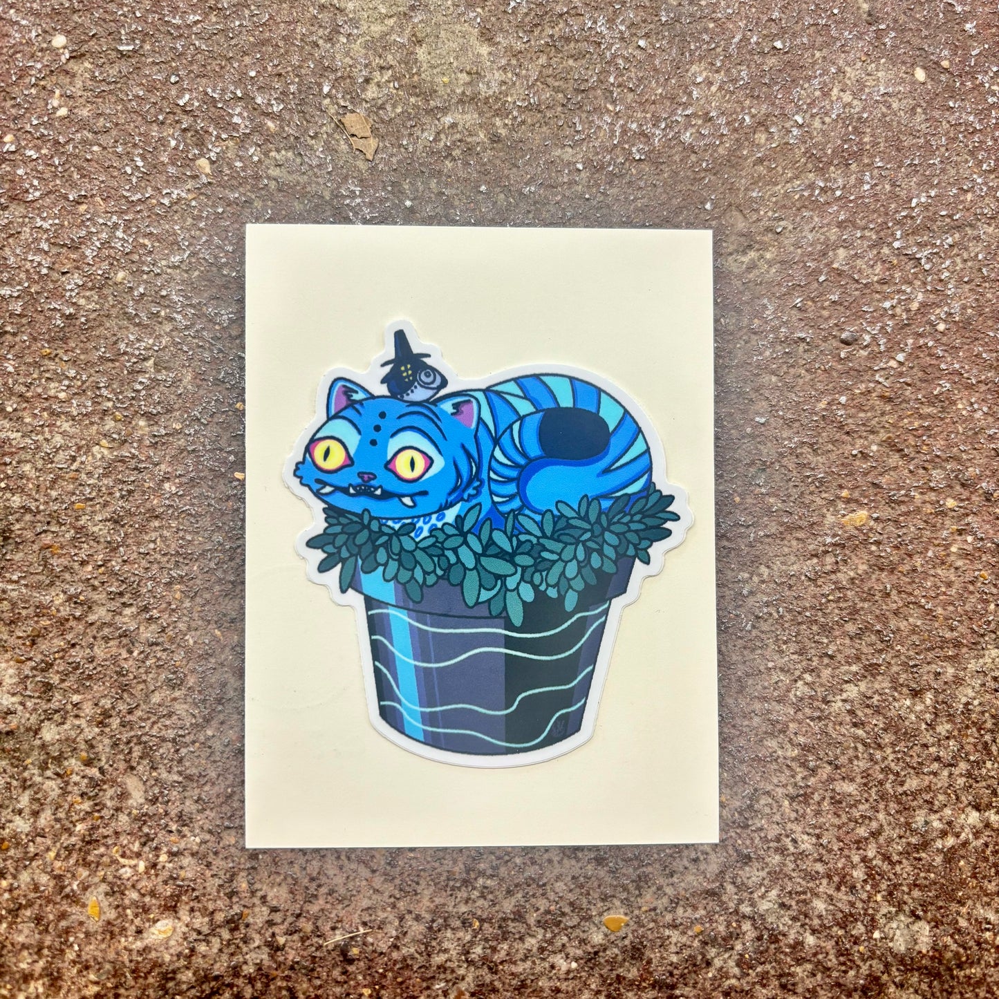 Derpy Tiger Sticker | Madison Grijalva (TX)