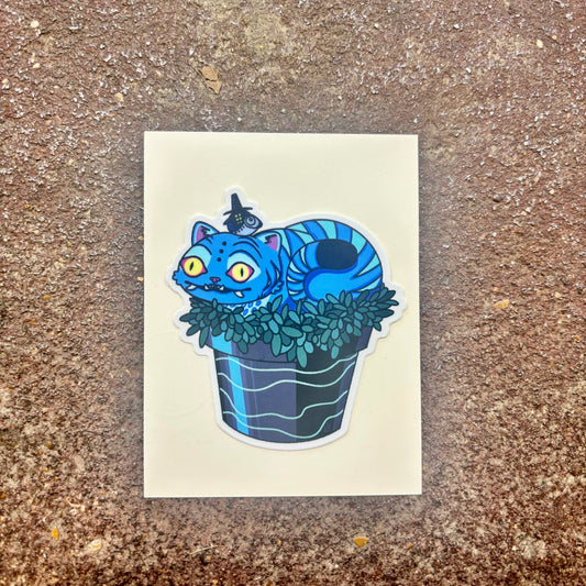 Derpy Tiger Sticker | Madison Grijalva (TX)