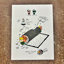 Load image into Gallery viewer, Kimbap Diagram Art Print | SY Choi (CA)
