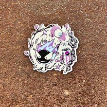 Load image into Gallery viewer, Ghostly Vinyl Sticker | Play Nice Press (TX)
