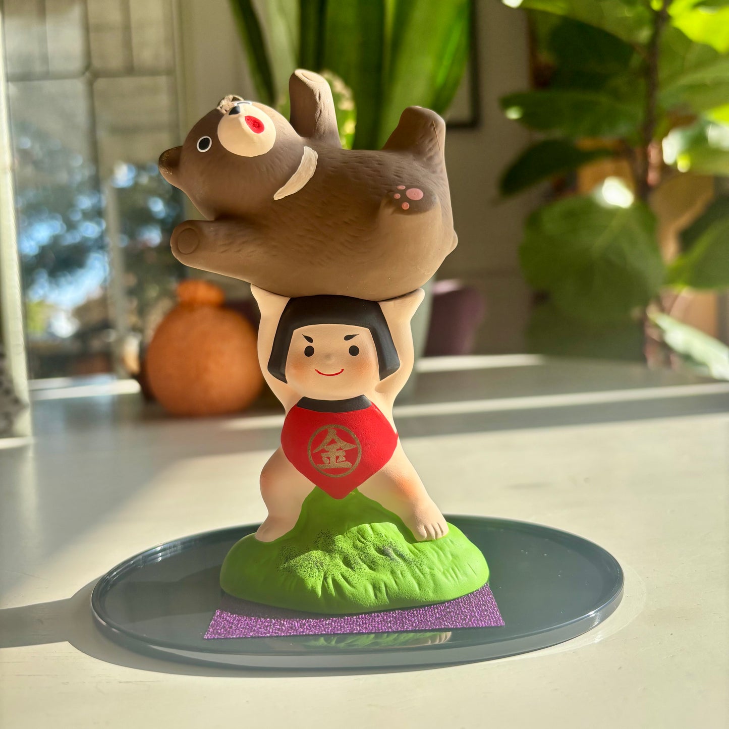 Kintaro Ceramic Figurine | Yakushigama Kiln (Japan)