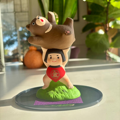 Kintaro Ceramic Figurine | Yakushigama Kiln (Japan)
