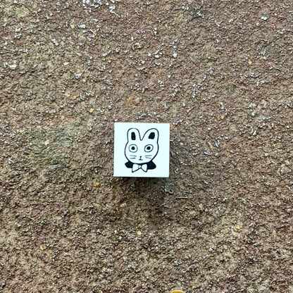 Rabbit Chibi Rubber Stamp | SANBY x Yumi Kitagishi (Japan)