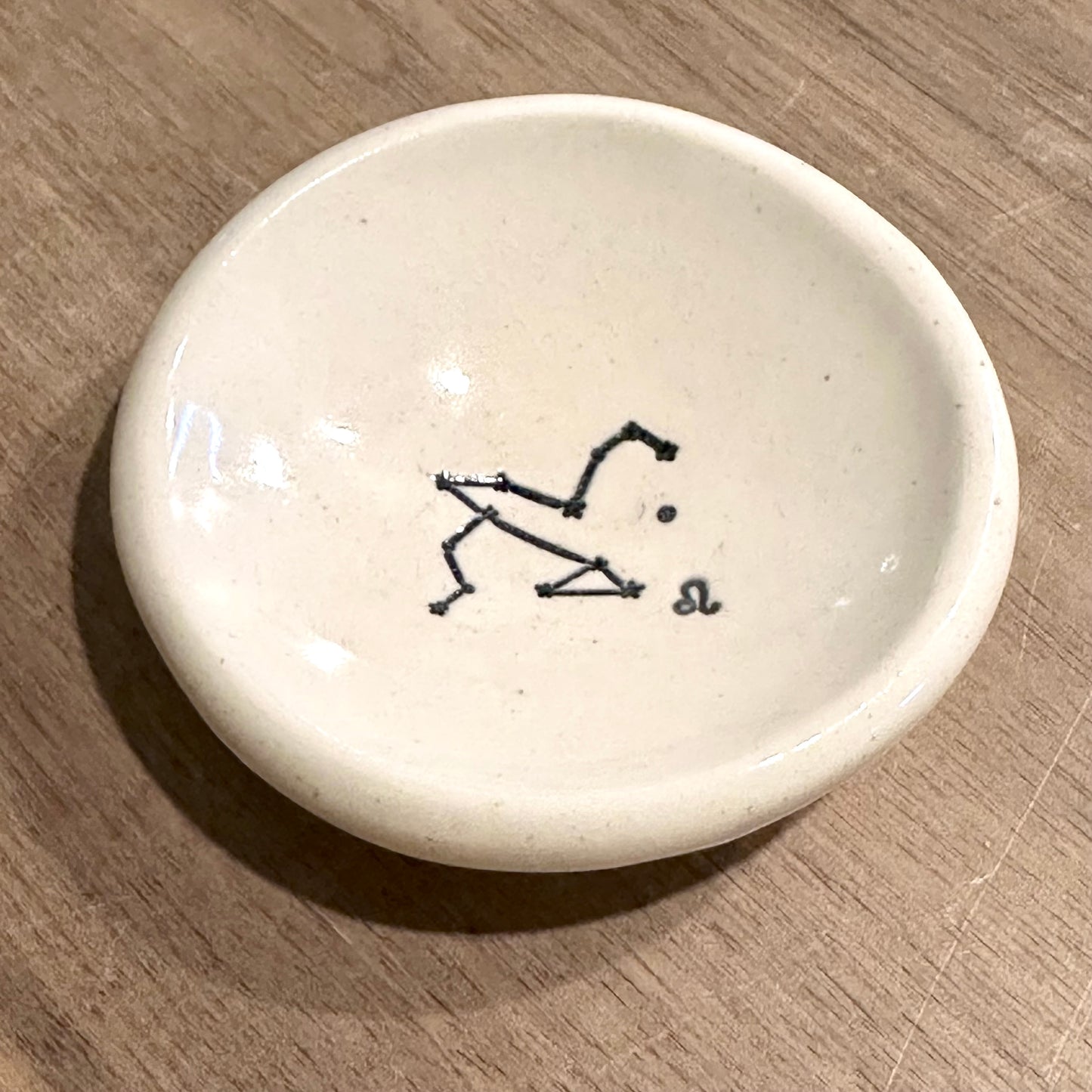 Small Zodiac Constellation Ceramic Ring Dish | Tasha McKelvey (VA)