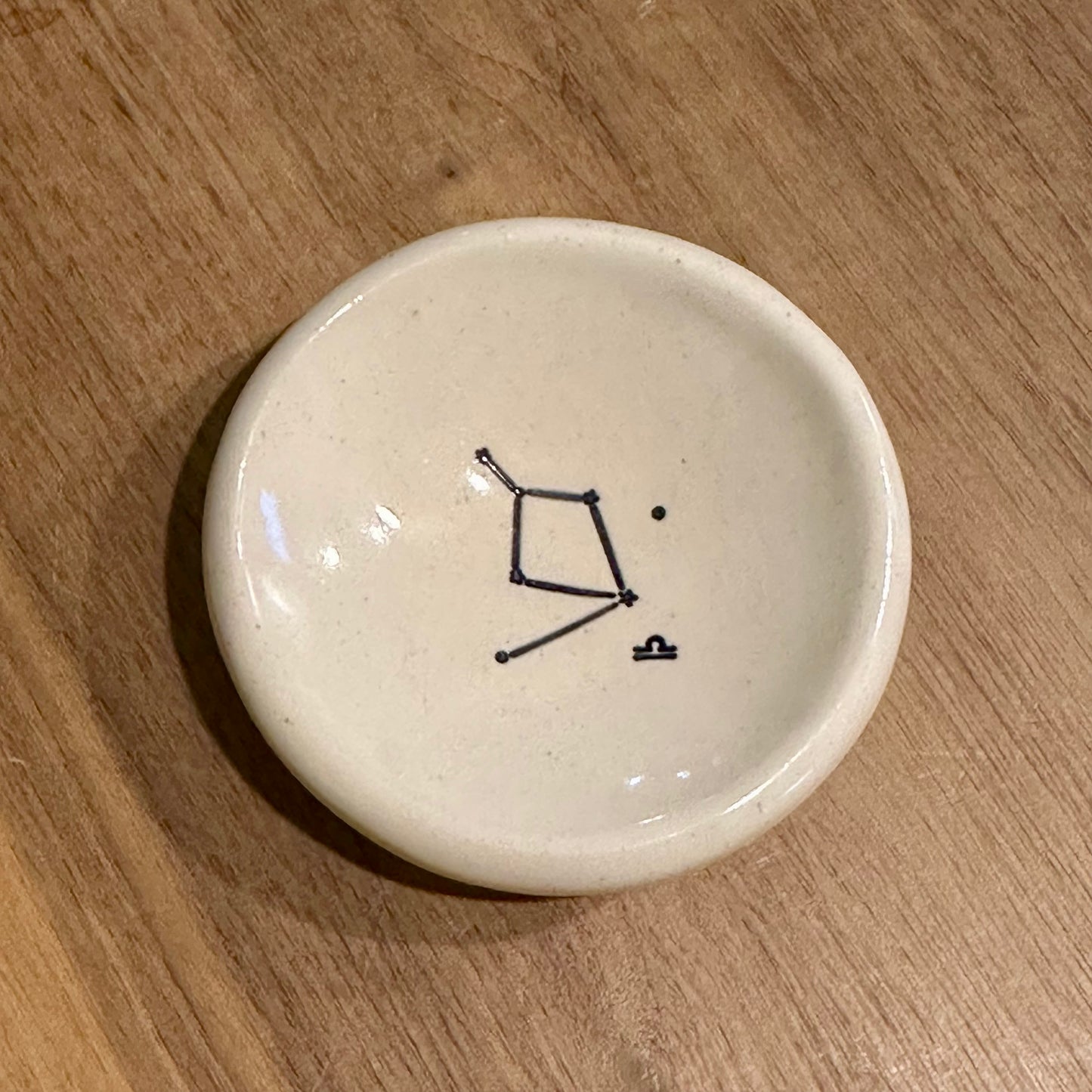 Small Zodiac Constellation Ceramic Ring Dish | Tasha McKelvey (VA)
