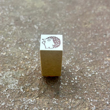Load image into Gallery viewer, Hedgehog Chibi Rubber Stamp | SANBY x Yumi Kitagishi (Japan)

