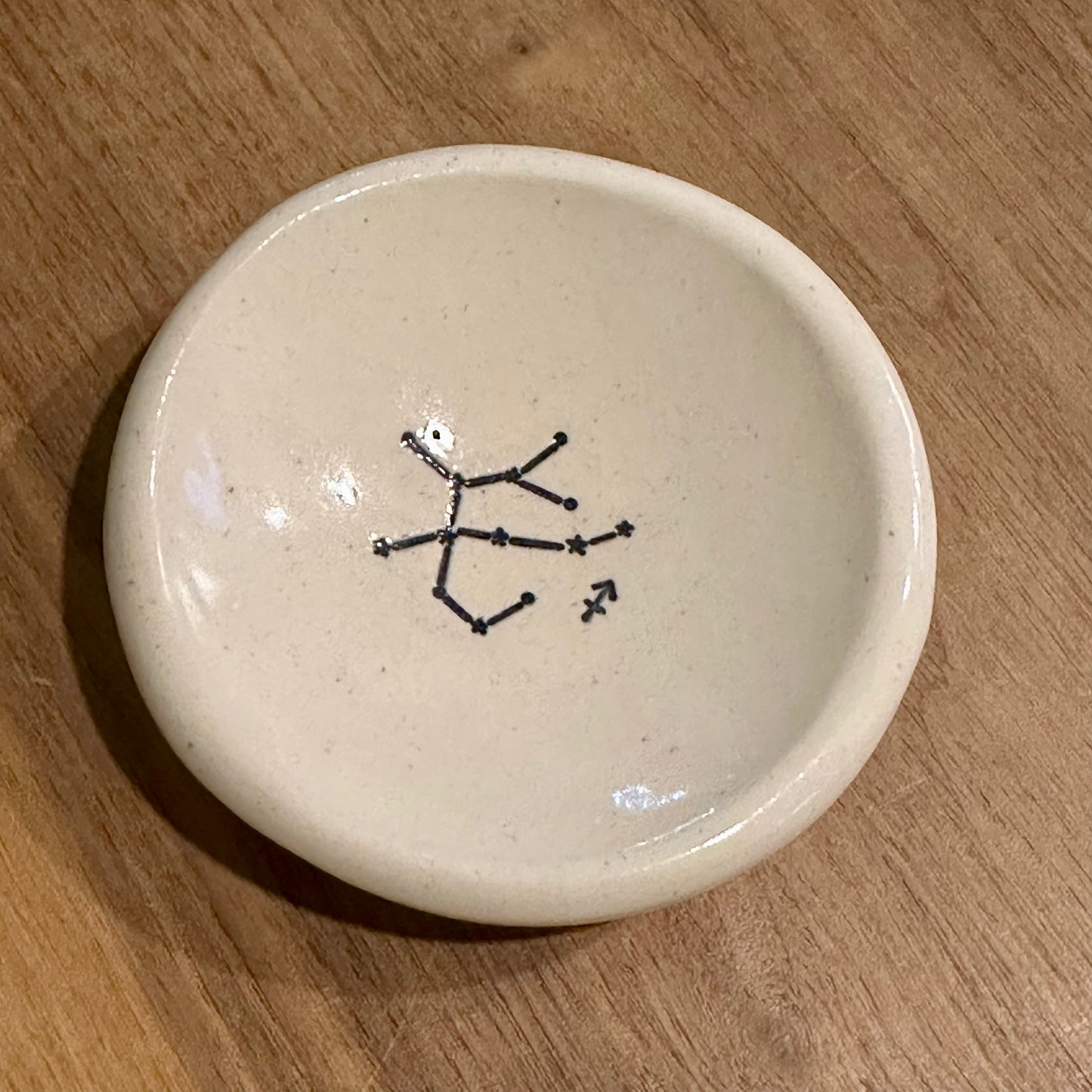 Small Zodiac Constellation Ceramic Ring Dish | Tasha McKelvey (VA)