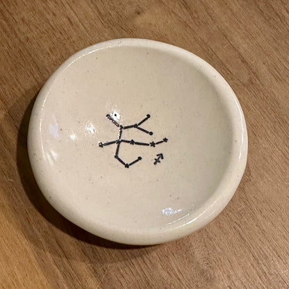 Small Zodiac Constellation Ceramic Ring Dish | Tasha McKelvey (VA)