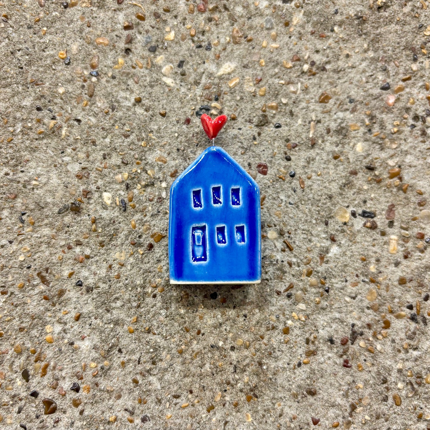 Tiny Pottery House | Heart | Tasha McKelvey (VA)