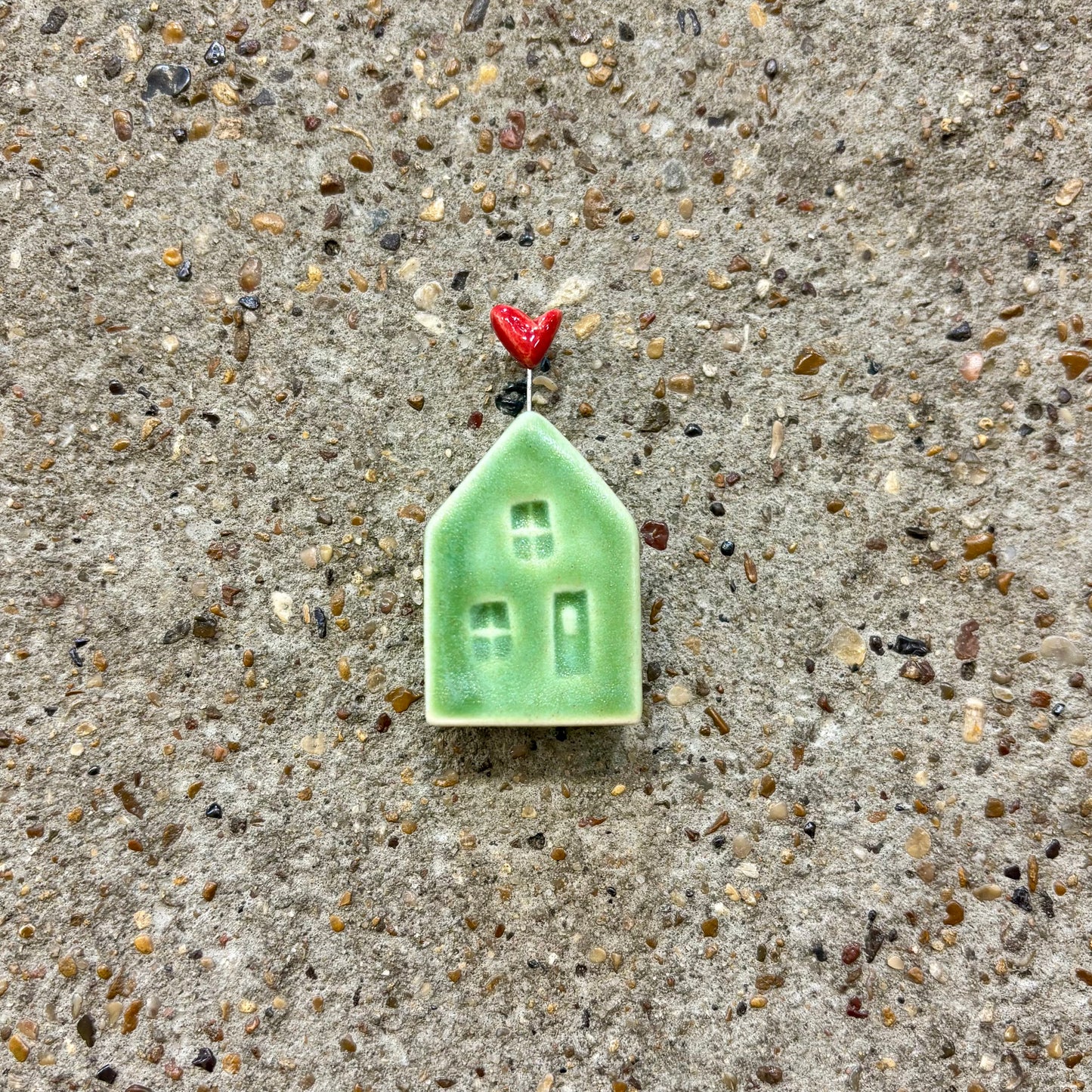 Tiny Pottery House | Heart | Tasha McKelvey (VA)