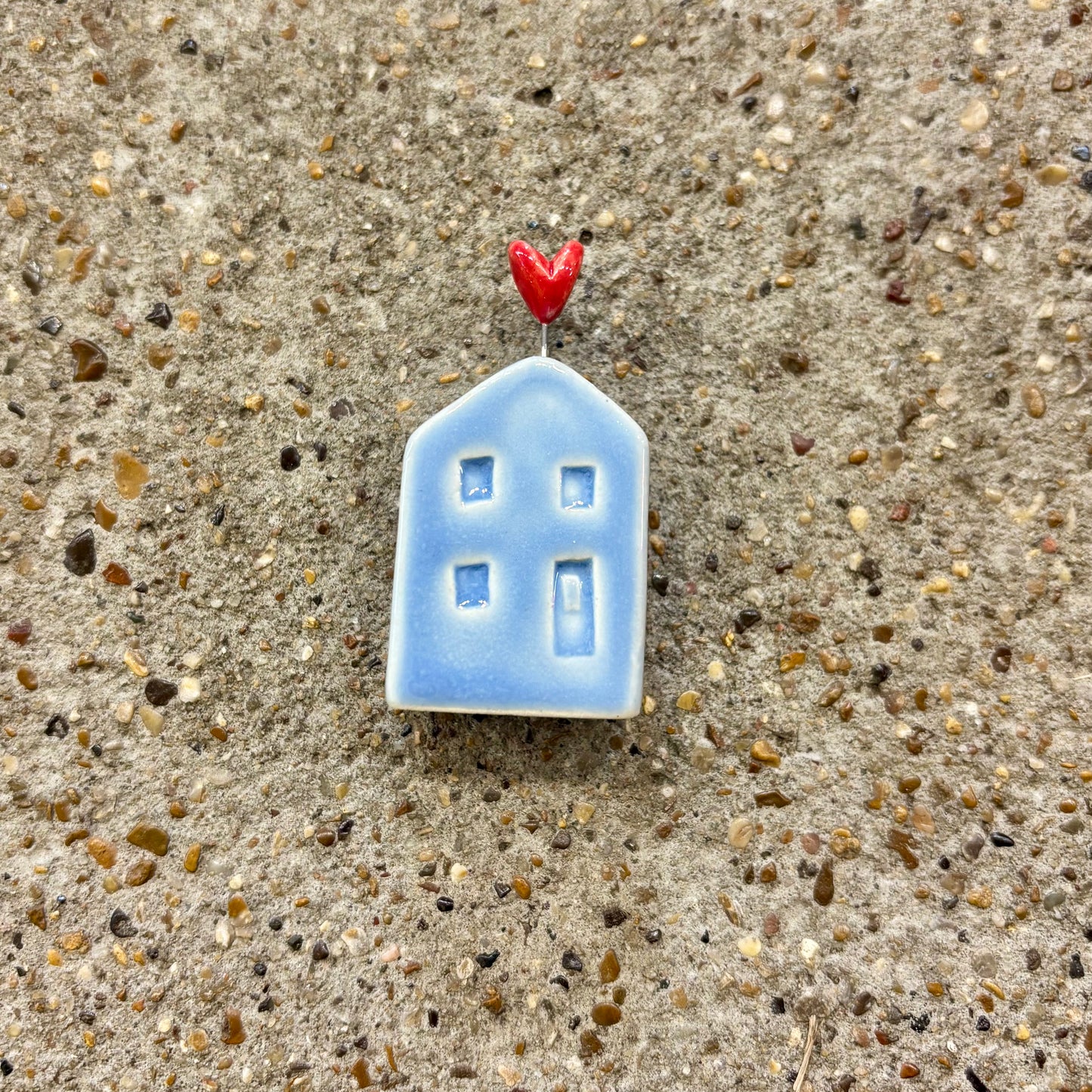 Tiny Pottery House | Heart | Tasha McKelvey (VA)