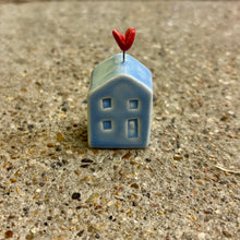 Load image into Gallery viewer, Tiny Pottery House | Heart | Tasha McKelvey (VA)
