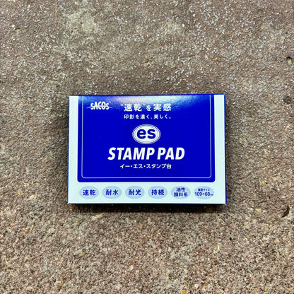 Large All Purpose Stamp Ink Pad | Black | Sacos (Japan)