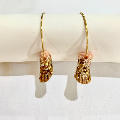 Handmade Turtle Feet Earrings