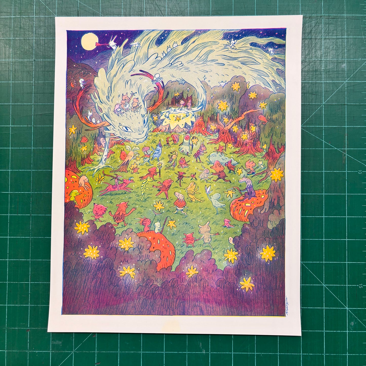 Morophon The Boundless Riso Print | Natalie Andrewson (CA)