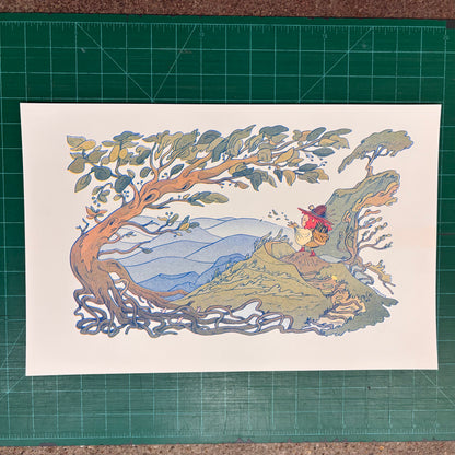 Mountain Magic Riso Print | Natalie Andrewson (CA)