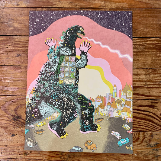 Godzilla Screen Print | Daria Tessler (OR)